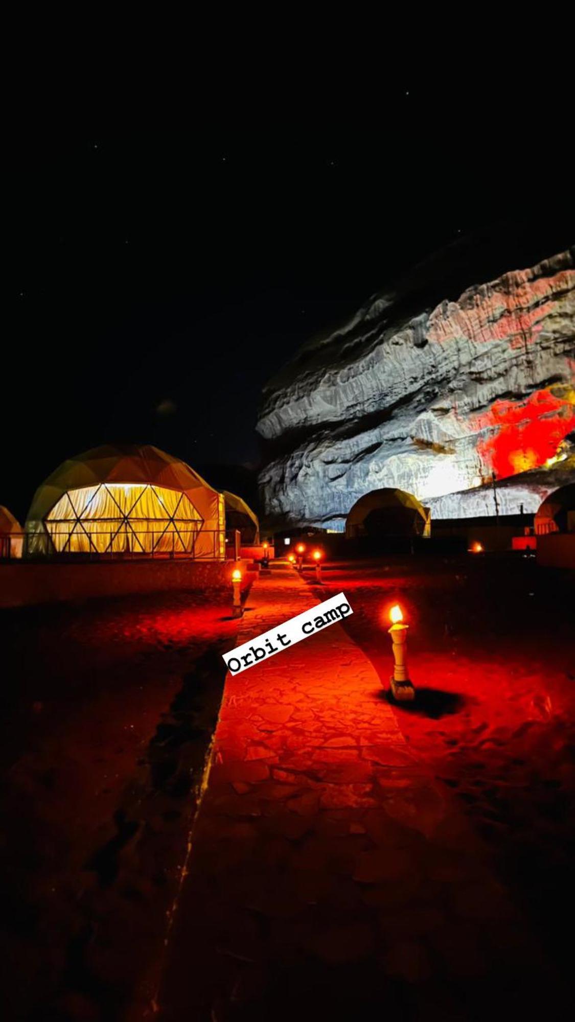 ホテル Orbit Camp ワディ ・ラム エクステリア 写真